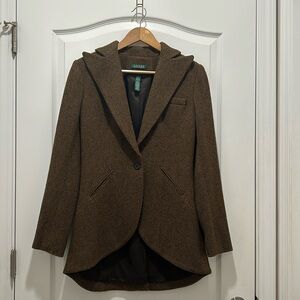 Lauren Ralph Lauren Brown Blazer